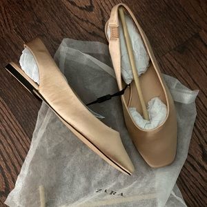 Zara Ballet Flats - Sz 7 - NWT